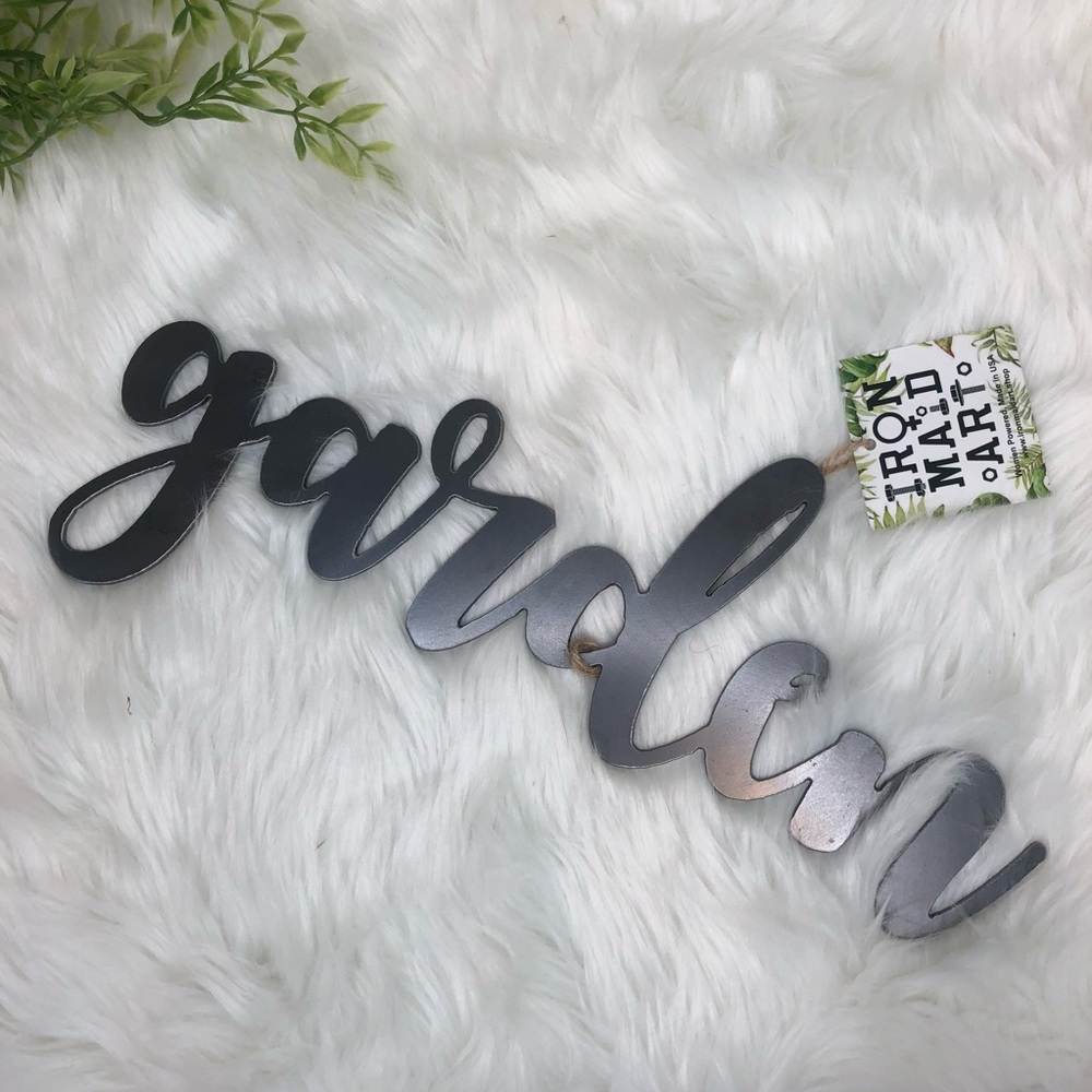 Home Decor | Sign “Garden”